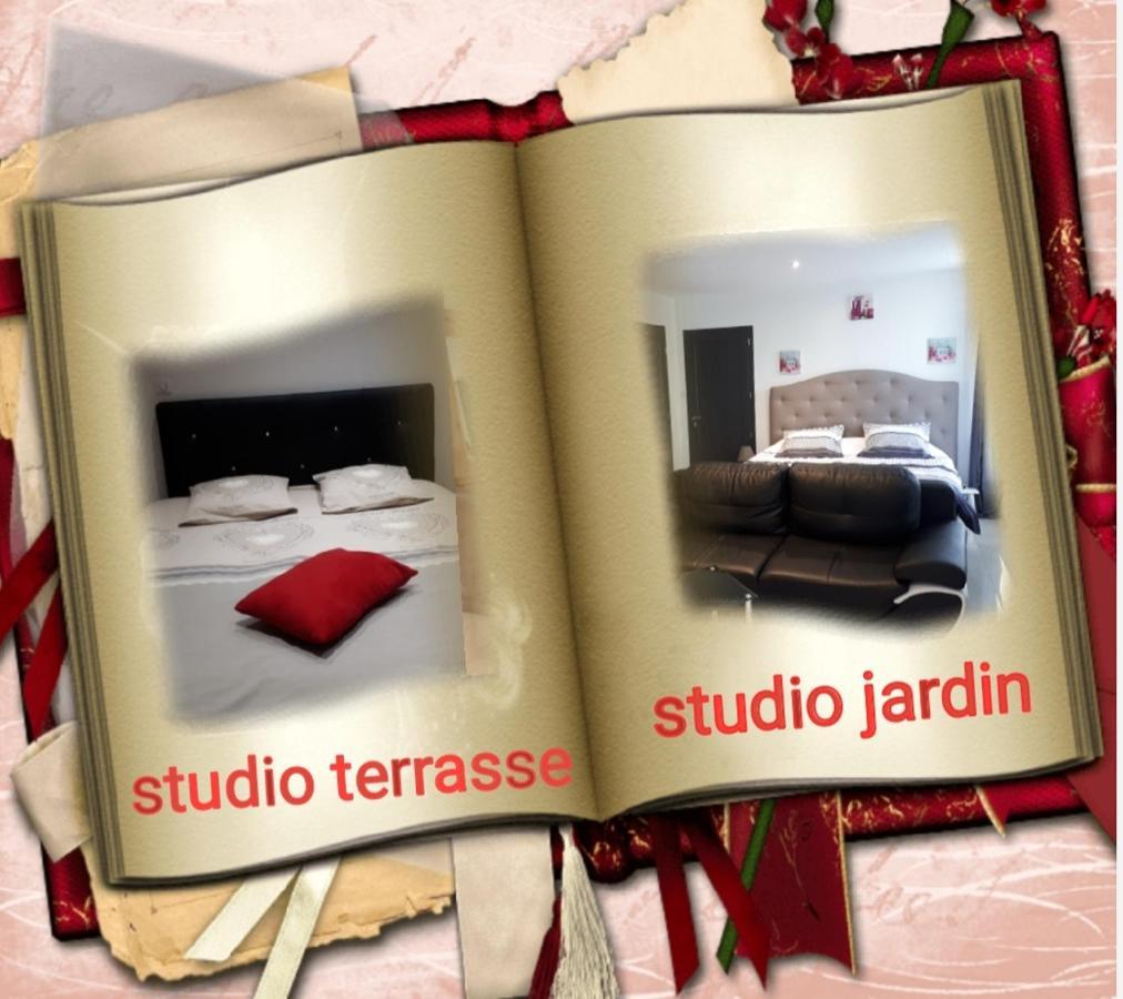 Appartamento Au Paradis des Crins avec un studio rez de chaussée jardin et studio en duplex avec terrasse Templeuve-en-Pevele Esterno foto