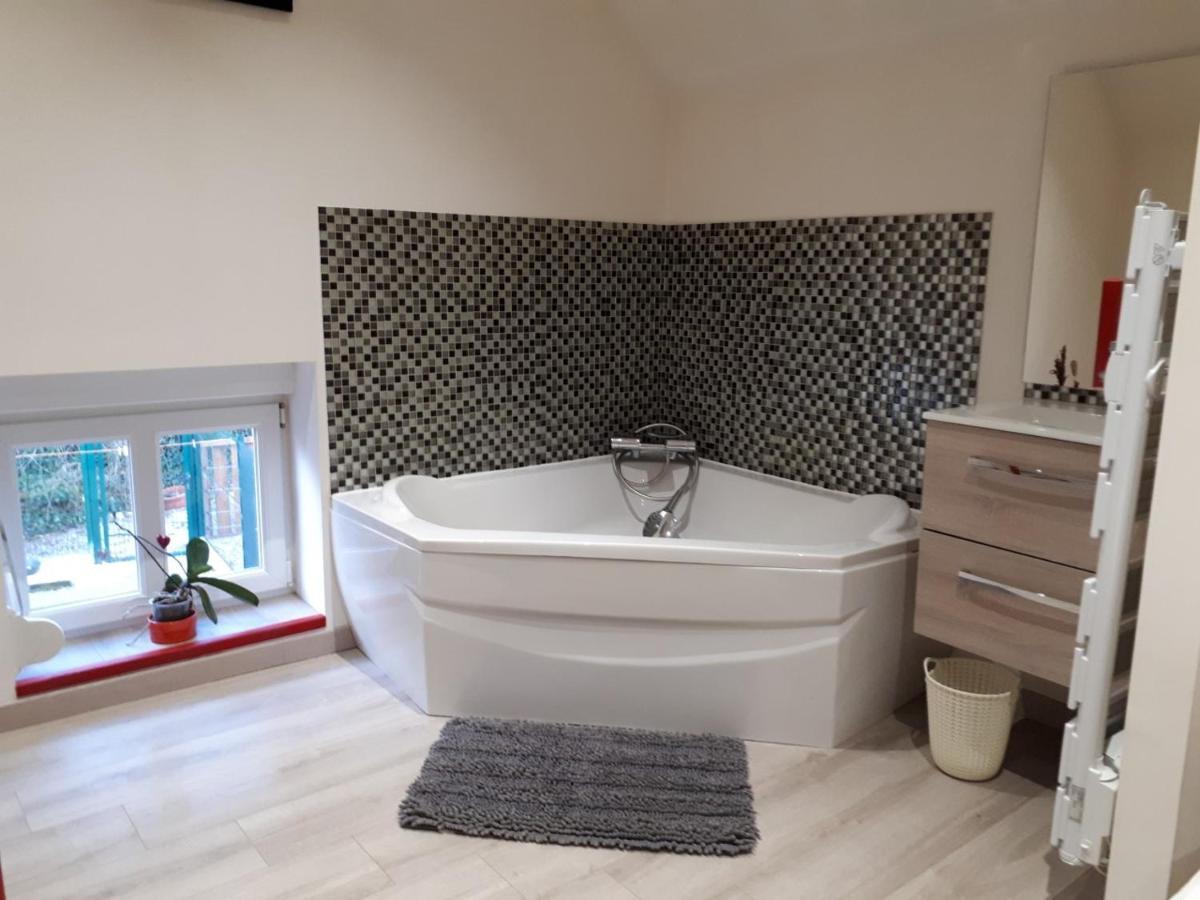Appartamento Au Paradis des Crins avec un studio rez de chaussée jardin et studio en duplex avec terrasse Templeuve-en-Pevele Esterno foto